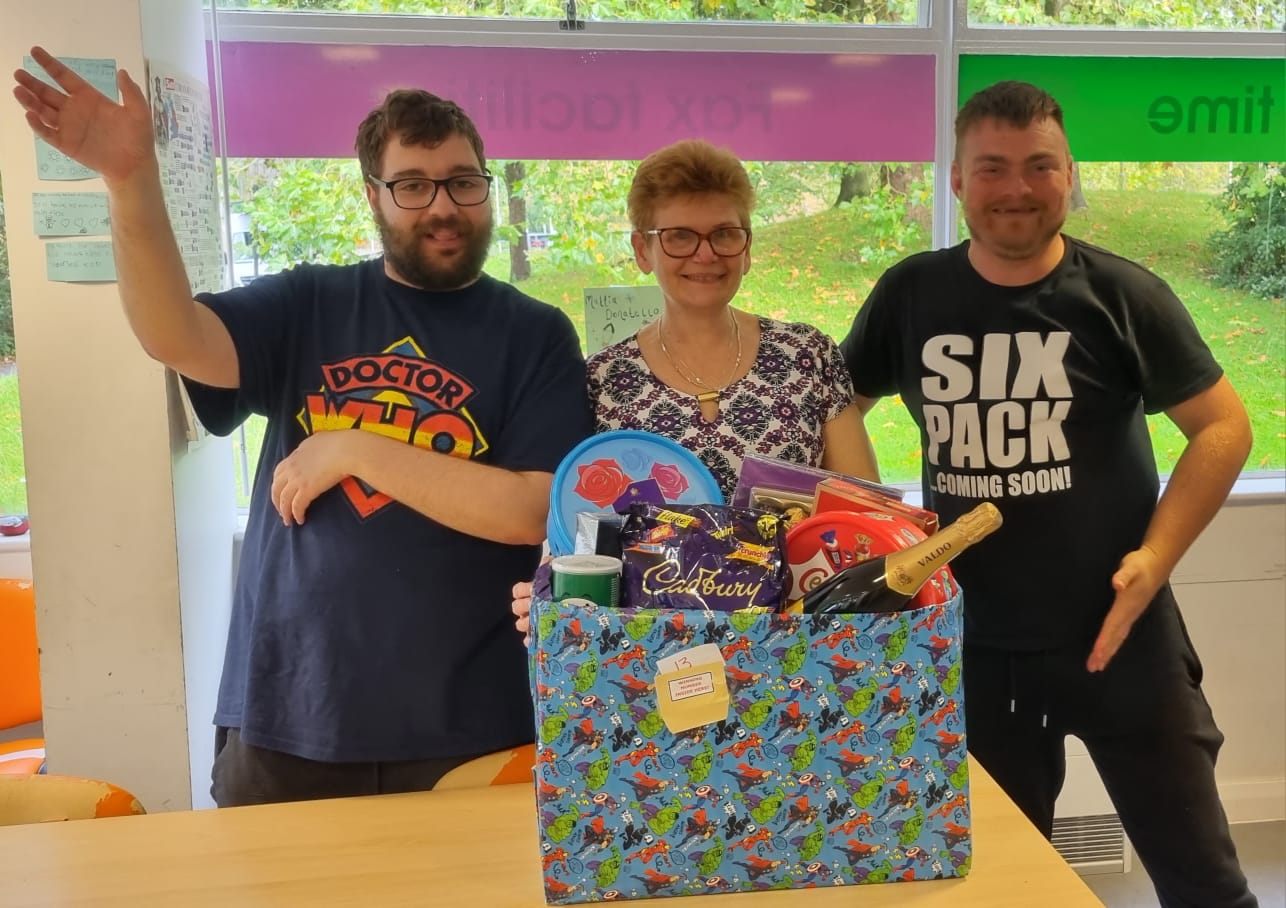 Jenny wins life projact hamper