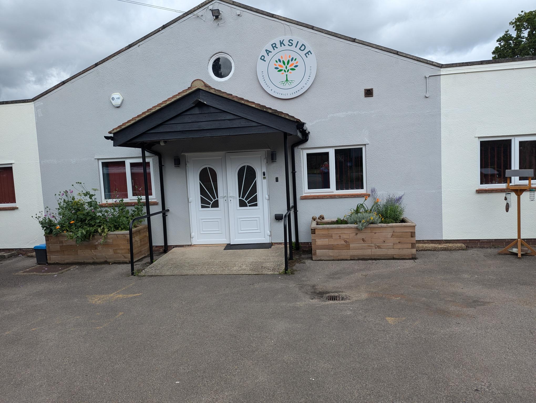 outside new sign July 24